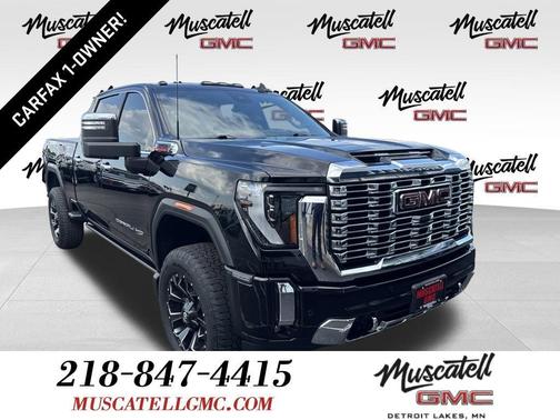 Onyx Black 2024 GMC Sierra 2500 Denali