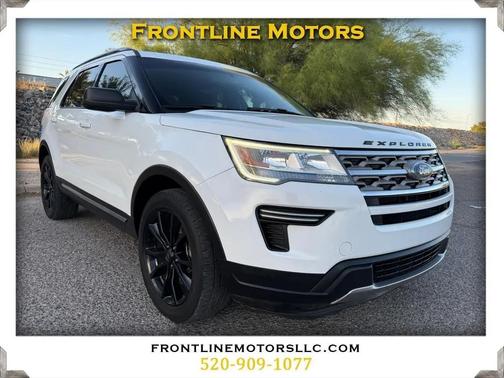 Oxford White 2018 Ford Explorer XLT