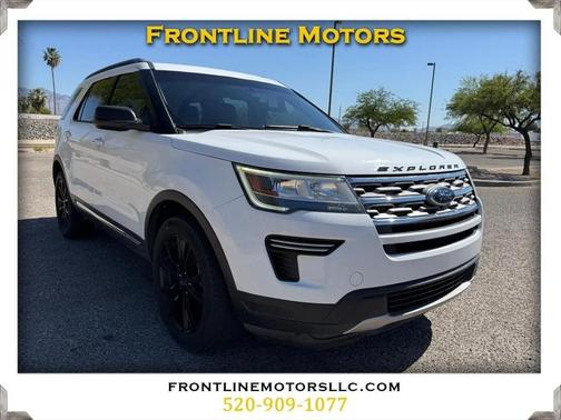 Oxford White 2018 Ford Explorer XLT