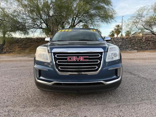 Blue 2017 GMC Terrain SLT