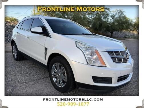 White 2012 Cadillac SRX Luxury Collection