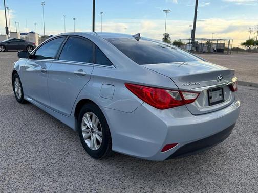 Blue 2014 Hyundai SONATA GLS