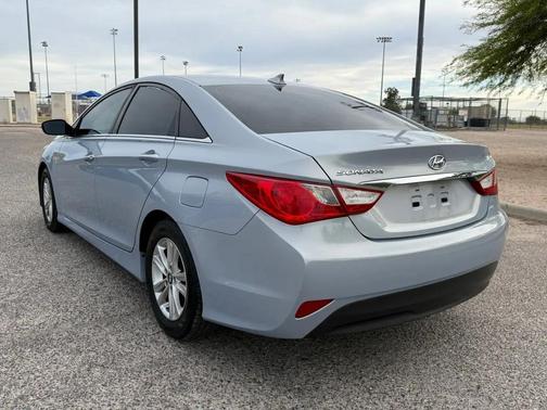 Blue 2014 Hyundai SONATA GLS