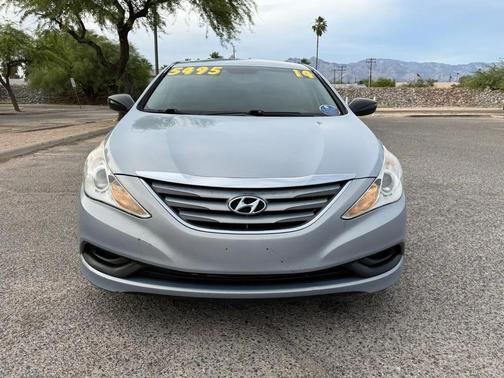 Blue 2014 Hyundai SONATA GLS