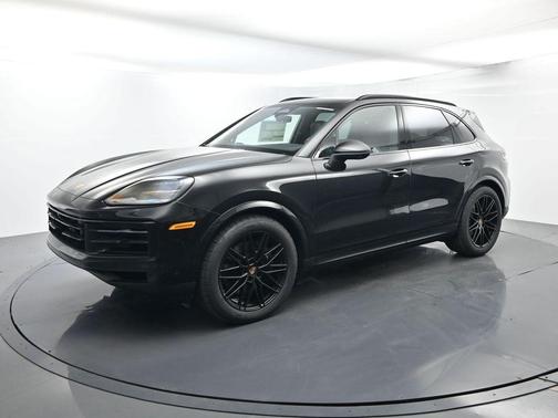 Black 2026 Porsche Cayenne Base