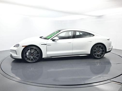 White 2026 Porsche Taycan 4