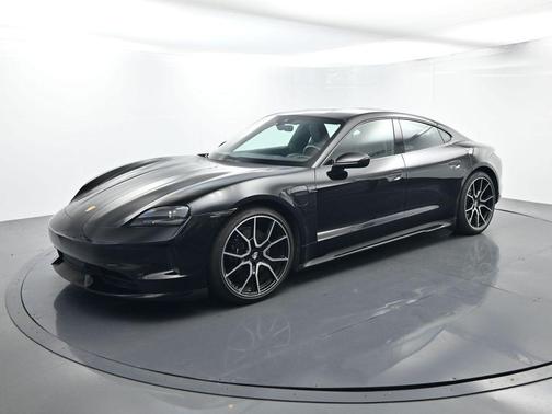 Black 2025 Porsche Taycan Base