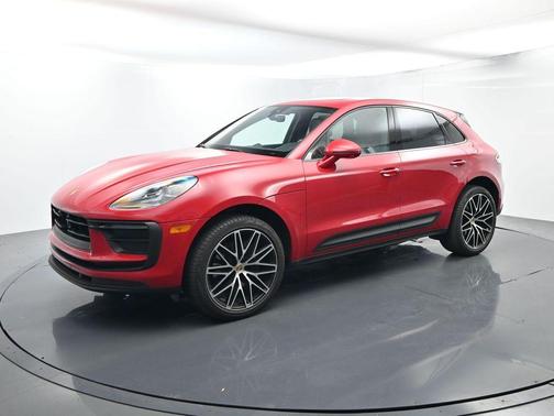 Carmine Red 2025 Porsche Macan