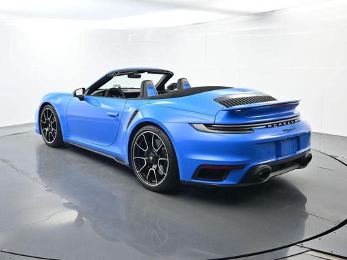 Shark Blue 2024 Porsche 911 Turbo S