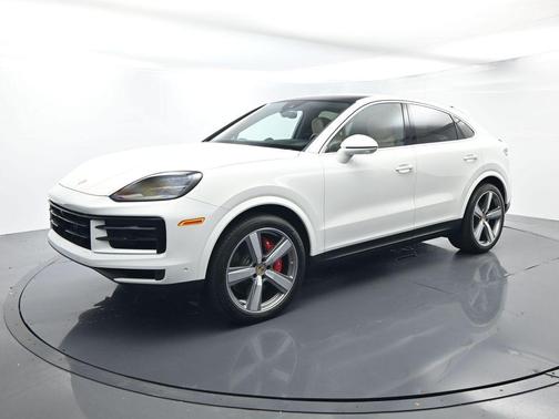 White 2024 Porsche Cayenne S Coupe AWD