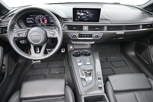 Glacier White Metallic w/ Black Roof 2018 Audi S5 3.0T Premium Plus