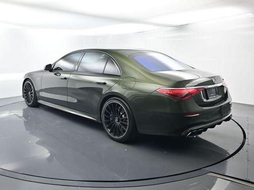 Olive Metallic 2025 Mercedes-Benz AMG S 63 E Base