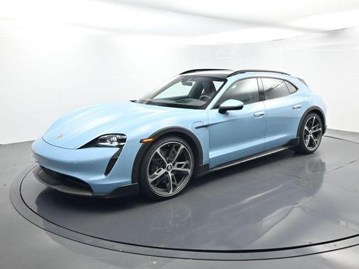 Frozen Blue 2023 Porsche Taycan 4