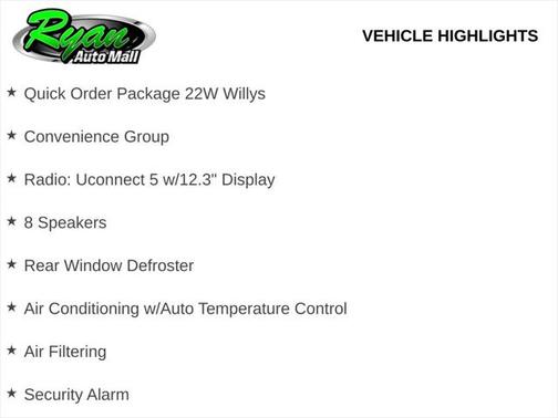 2025 Jeep Wrangler Willys