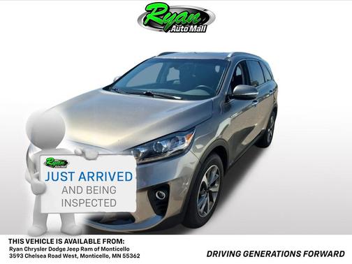 Titanium Silver 2019 Kia Sorento EX