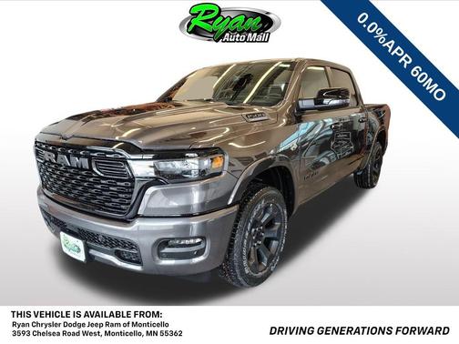 Granite Crystal Metallic Clearcoat 2026 RAM 1500 Big Horn/Lone Star