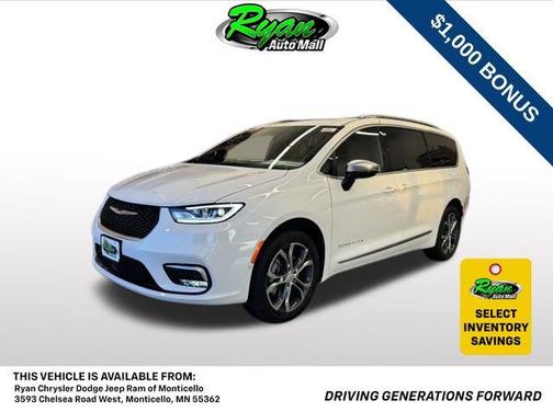 Bright White Clearcoat 2026 Chrysler Pacifica L