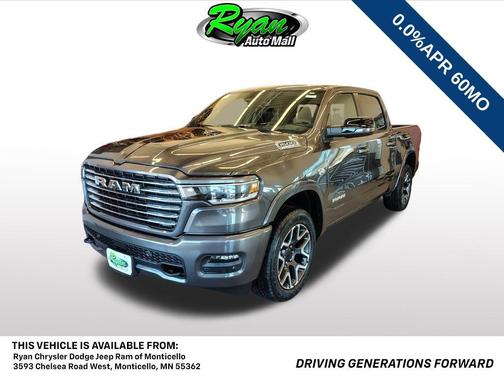 Granite Crystal Metallic Clearcoat 2026 RAM 1500 Laramie