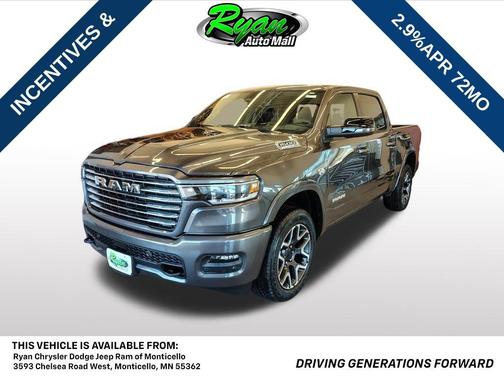 Granite Crystal Metallic Clearcoat 2026 RAM 1500 Laramie