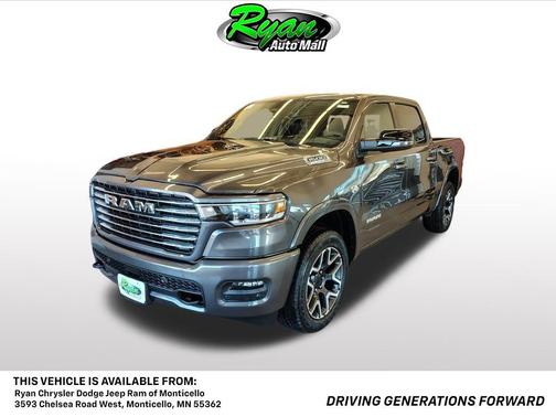 Granite Crystal Metallic Clearcoat 2026 RAM 1500 Laramie