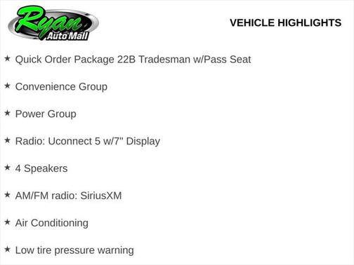 2025 RAM ProMaster 3500 High Roof