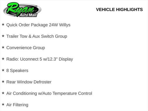2025 Jeep Wrangler Willys
