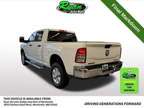 2024 RAM 2500 Big Horn Crew Cab 4x4 6'4' Box