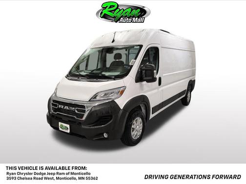 Bright White Clearcoat 2026 RAM ProMaster 2500 High Roof
