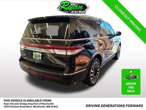 Infinite Black Metallic Clearcoat 2023 Lincoln Navigator Black Label