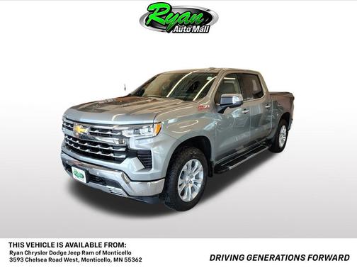 Sterling Gray Metallic 2025 Chevrolet Silverado 1500 LTZ