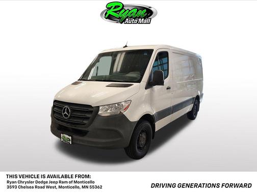 Arctic White 2020 Mercedes-Benz Sprinter 2500 Standard Roof