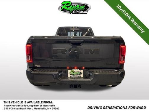 2026 RAM 3500 Laramie Crew Cab 4x4 8' Box
