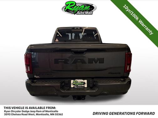 2026 RAM 3500 Limited Mega Cab 4x4 6'4' Box