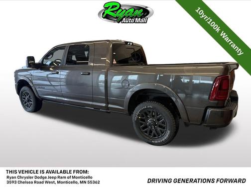 2026 RAM 3500 Limited Mega Cab 4x4 6'4' Box