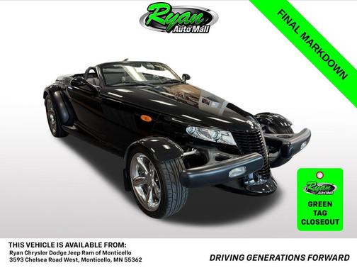 Black 2000 Plymouth Prowler Base
