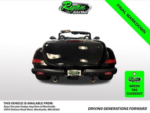 Black 2000 Plymouth Prowler Base