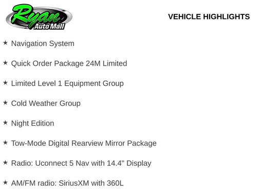 2026 RAM 3500 Limited Mega Cab 4x4 6'4' Box