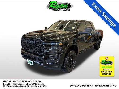 2026 RAM 3500 Limited Mega Cab 4x4 6'4' Box