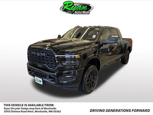 2026 RAM 3500 Limited Mega Cab 4x4 6'4' Box