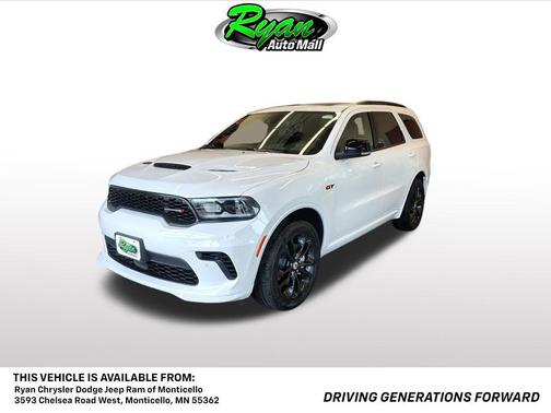 White Knuckle Clearcoat 2026 Dodge Durango GT Plus