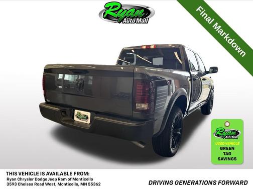 2024 RAM 1500 Classic Warlock Crew Cab 4x4 5'7' Box