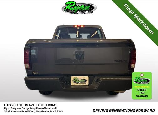 2024 RAM 1500 Classic Warlock Crew Cab 4x4 5'7' Box