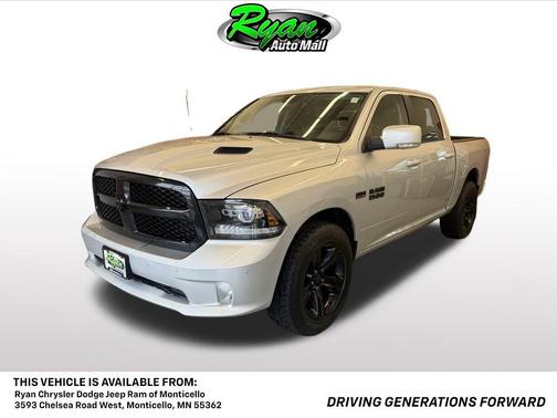 2017 RAM 1500 Night Crew Cab 4x4 5'7' Box