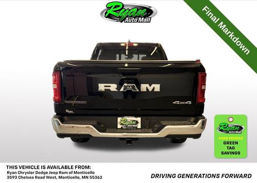2025 RAM 1500 Big Horn/Lone Star