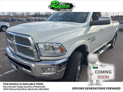 2017 RAM 3500 Laramie Mega Cab 4x4 6'4' Box