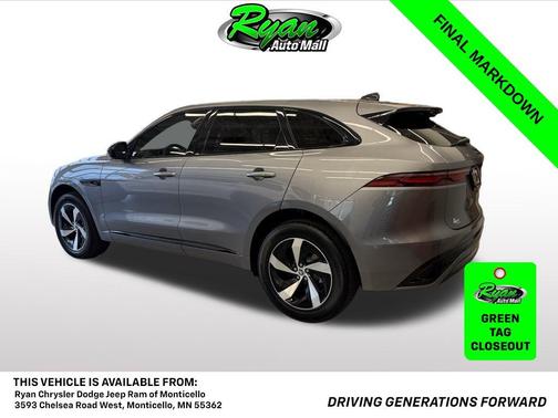 2025 Jaguar F-PACE R-Dynamic S P250 AWD Automatic