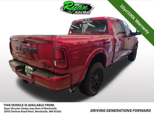 2026 RAM 3500 Limited Mega Cab 4x4 6'4' Box