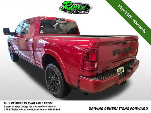 2026 RAM 3500 Limited Mega Cab 4x4 6'4' Box