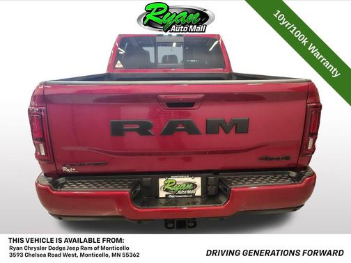 2026 RAM 3500 Limited Mega Cab 4x4 6'4' Box