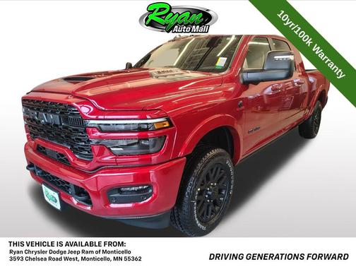 2026 RAM 3500 Limited Mega Cab 4x4 6'4' Box